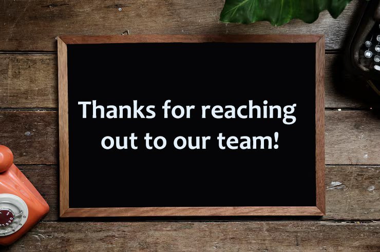 TM thank you page